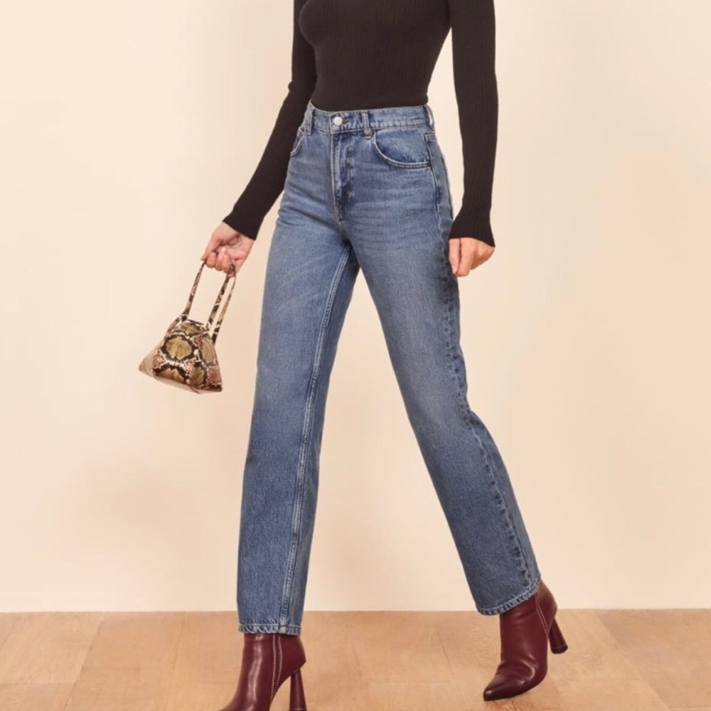 Reformation Vintage High Straight Jeans